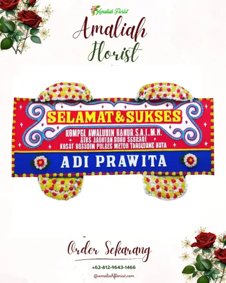 Papan Bunga Ucapan Selamat Bukur
